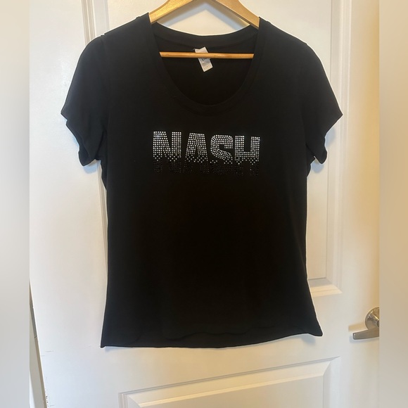 Nashville rhinestone “Nash” large tshirt. Super soft. Like new - Picture 1 of 8